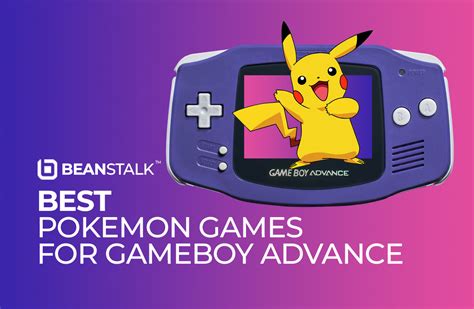 10 Best Pokemon GBA Games Of All Time .